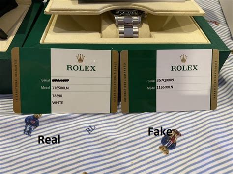 fake rolex card